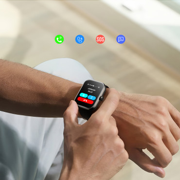 Smartwatch Fit-Life JR-FT5 PLUS s funkcijo za sprejem povezave - Pink