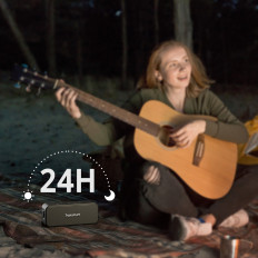 Trådlös högtalare T2 Plus Uppgraderad 20W Bluetooth 5.3 - Svart