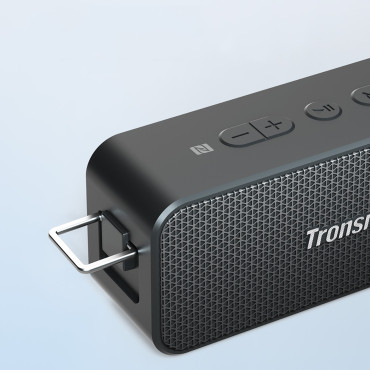 Brezžični zvočnik T2 PLUS nadgrajen 20W Bluetooth 5.3 - črna