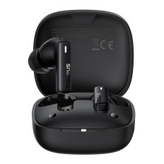 Draadloze hoofdtelefoons Bowie E19 TWS Na USB-C - zwart