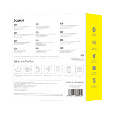 Bežične slušalice Bowie E19 TWS Slijede USB-C - crno