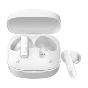 Trådløse hovedtelefoner Bowie E19 TWS Følg USB-C - White