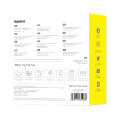 Ασύρματα ακουστικά Bowie E19 TWS Ακολουθήστε USB-C - White