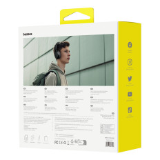 Trådlösa hörlurar BASS 30 Max Bluetooth 5.3 - Svart