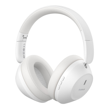 Bezdrátová sluchátka Bass 30 Max Bluetooth 5.3 - bílá