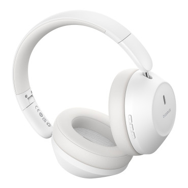 Brezžične slušalke Bass 30 MAX Bluetooth 5.3 - Bela