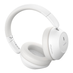 Fones de ouvido sem fio Bass 30 Max Bluetooth 5.3 - Branco