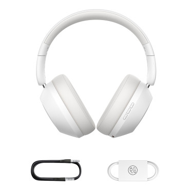 Brezžične slušalke Bass 30 MAX Bluetooth 5.3 - Bela