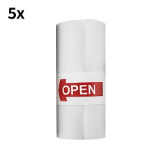Rulli di carta per stampante termica con fotocamera HULC10 57mmx5M 5pcs. - Bianco