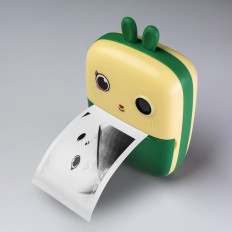 Mini Termisk printer med kamera og kamera HURC10Z - GREEN