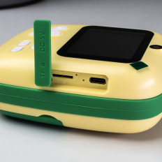 Mini imprimante thermique avec caméra et caméra hurc10z - vert