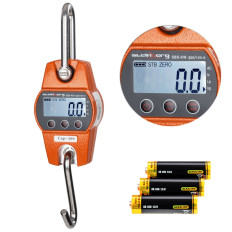 Báscula gancho de caza para cazadores comercial SBS-KW-300/100-O LCD hasta 300kg