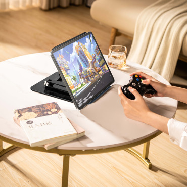 Hliník Laptop 360 + stojan smartphone - černá