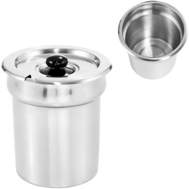 Insert pot with steel cover...