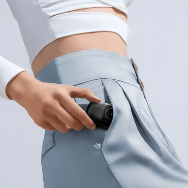 Mini PowerBank 5000mah 15W iPhone zibens un lādētājs Apple Skatīties - melns
