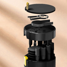 20W1 Multifunctionele reinigingsoptelefoon. toetsenbord. schermen. Smartphones - zwart