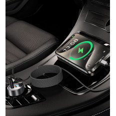 Cavo USB-C 280W PD 3.1 Cavo con organizzatore magnetico 1.2m - Nero