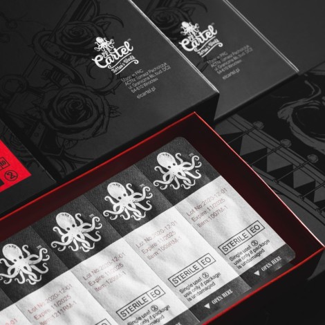 EL CARTEL Tattoo kartuše 0.35 21 Soft Edge Magnum 10 kosov — embalaža