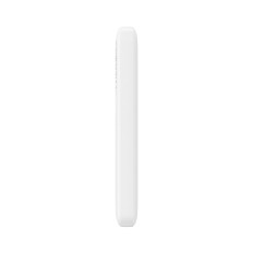PowerBank Airpow 20W 10000mAh con cable USB-A - USB-C 30cm - Blanco