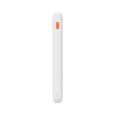PowerBank AirPow 20W 10000mAh s USB-A Cable - USB-C 30cm - bílá