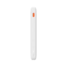 PowerBank Airpow 20W 10000mAh con cable USB-A - USB-C 30cm - Blanco