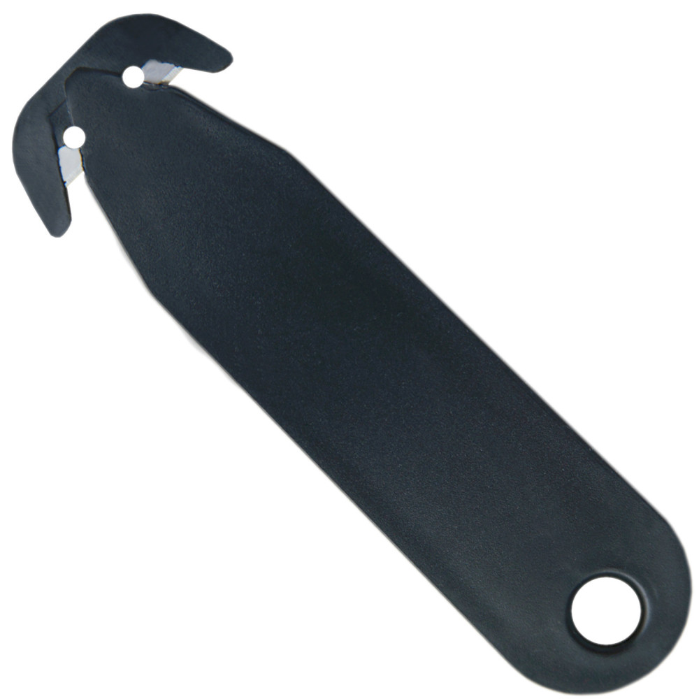 Säker knivopor för kartongremsor Stretch Folii Dolda 2 Blad - Svart