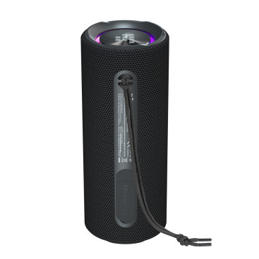 Bluetooth Mirtune C2 Prenosni zvočnik + USB-C AUX kabli - črna