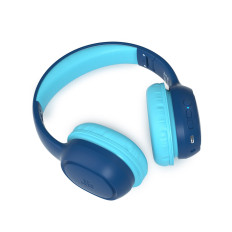 Brezžične slušalke KH02 Bluetooth za otroke, ki se varna s krmiljenjem glasnosti - modra