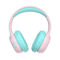 Trådlösa hörlurar KH02 Bluetooth för barn Säker med volymkontroll - Rosa