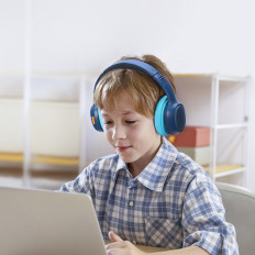 Cuffie wireless ANC KH03 per bambini Sicuro con controllo del volume - Blu
