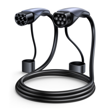 Καλώδιο CCS2 καλώδιο για τη φόρτιση Ηλεκτρικό αυτοκίνητο 480V 32A 22KW 5M - Μαύρο