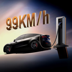 Kábel CCS2 kábel elektromos autó töltéséhez 480V 32A 22kw 5m - fekete