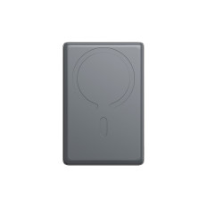 PowerBank Pro 10000mAh Ultrathin Magnético PD 20W USB-C Relâmpago - Titânio