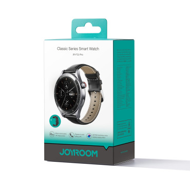 Smartwatch Classic Series JR-FC2 PRO s funkcijo priključitve - temno siva