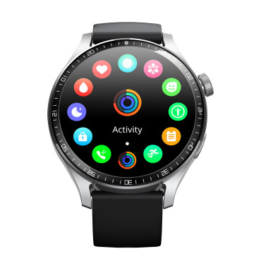 SmartWatch Classic Series JR-FC2 PRO med tilkobling Mottaksfunksjon - Sølv