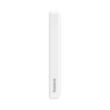 PowerBank 6000mah magnētiskais mini gaisa 20w ar USB-C kabeli - balts