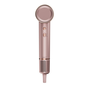 Hårføner med ionisering og temperaturregulering H100 - Rosa