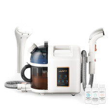 Deep Cleaning 1900W Βαθιά καθαριστικό καθαρισμού κενού με λειτουργία καθαρισμού ατμού B200 + Βούρτσα - Λευκό