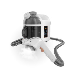 Tiefe Reinigung 1900W Tiefreinigungsstaubsauger mit Dampfreinigungsfunktion B200 + Pinsel - Weiß