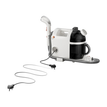 Dyp rengjøring 1900W DEEP CLEANING Støvsuger med damprengjøringsfunksjon B200 + Børste - Hvit