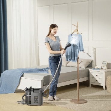 Limpeza Profunda 1900W Limpeza Deep Aspirador de Limpeza Com Função de Limpeza de Vapor B200 + Pincel - Branco
