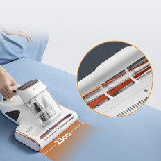 Aspirador de aspirador para colchões para sofredores de alergia UV + remoção ultra-sônica de 500W M300 - Branco