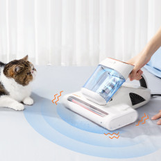 Vacuum cleaner for mattresses for UV allergy sufferers + ultrasonic removal of 500W M300 - white