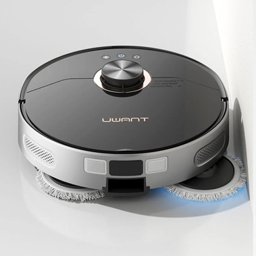 Robot Nettoyant un aspirateur avec une fonction de vadrouille + station de chargement - Nettoyage U200 PRO - Grey