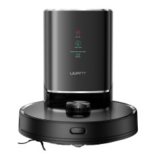 Robot Nettoyant un aspirateur avec une fonction de vadrouille + station de chargement - Nettoyage U100 - Gris