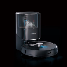 Robot Reinigen van een stofzuiger met een MOP-functie + laadstation - Reiniging U100 - Grijs