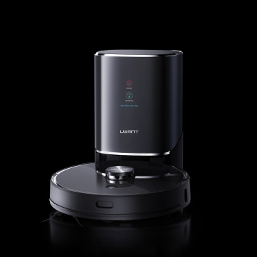 Robot cleaning a vacuum cleaner with a mop function + loading station - cleaning U100 - gray