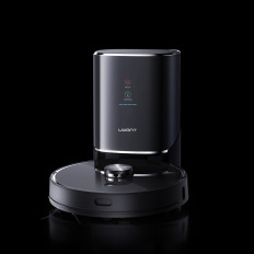 Roboter Reinigung eines Staubsaugers mit Moppfunktion + Ladenstation - Reinigung U100 - Grau