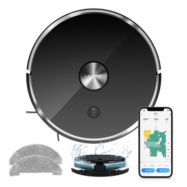 Robots tīrīšanas putekļsūcējs ar mopu funkciju + iekraušanas stacija U100 Lite - Grey