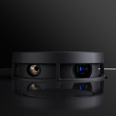 ROBOT Rengøring af støvsugeren med en moppefunktion + loading station U100 Lite - Grey